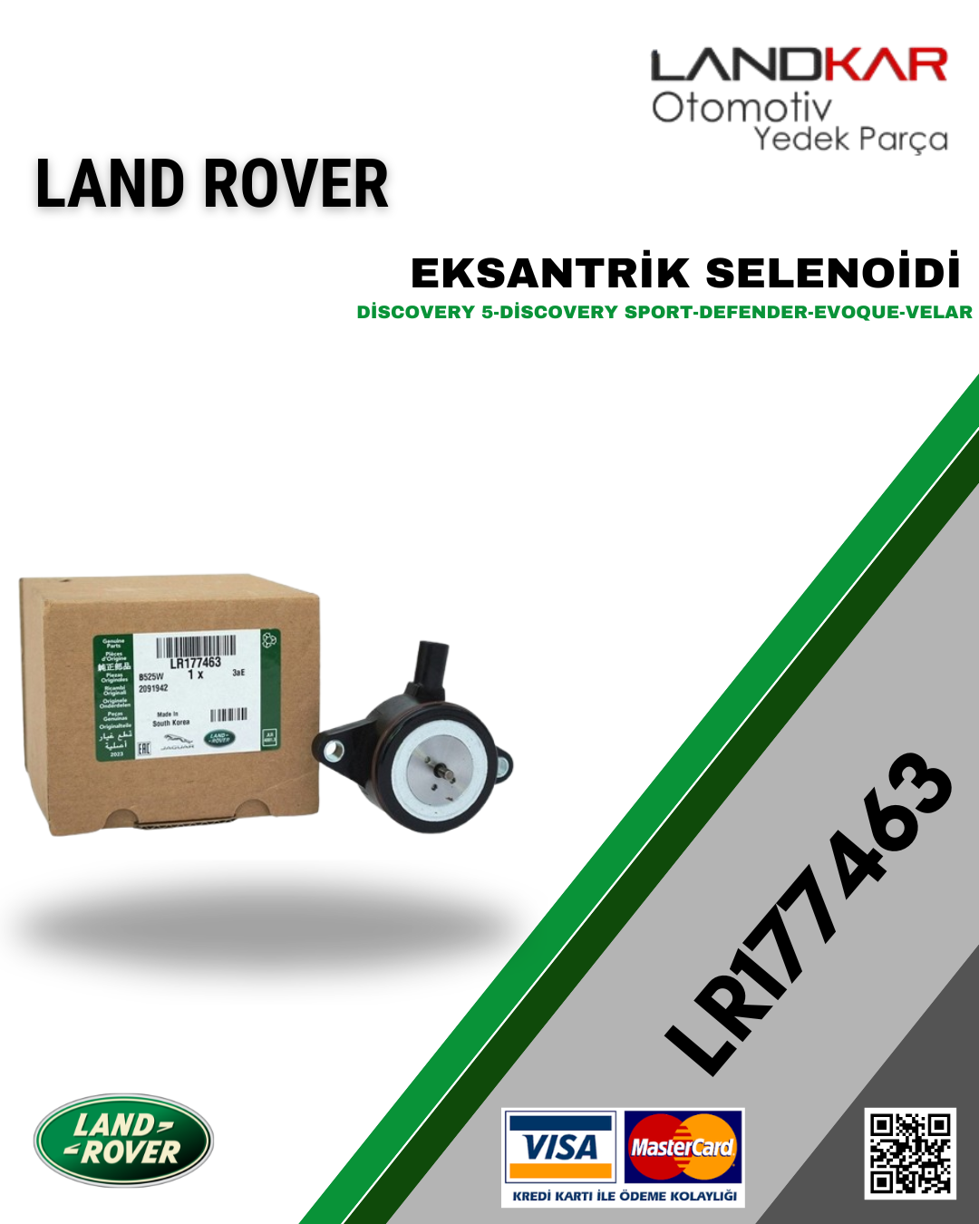 LR177463 EKSANTRİK SELENOİDİ