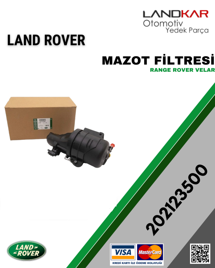202123500 MAZOT FİLTRESİ RANGE ROVER VELAR
