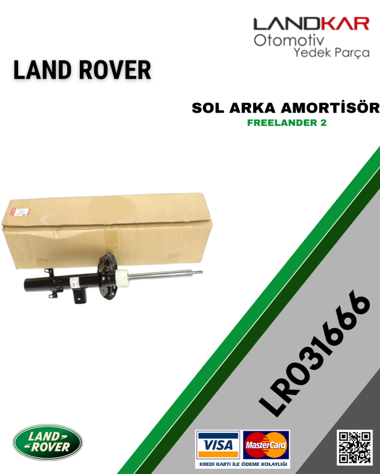 LR031666 SOL ARKA AMORTİSÖR FREELANDER 2