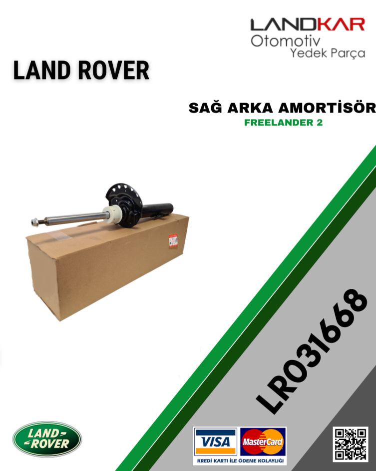 LR031668 SAĞ ARKA AMORTİSÖR FREELANDER 2