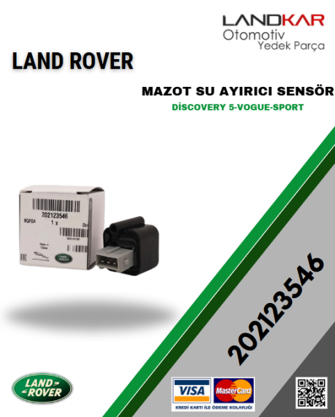 202123546/LR084452 YAKIT FİLTRE SENSÖRÜ