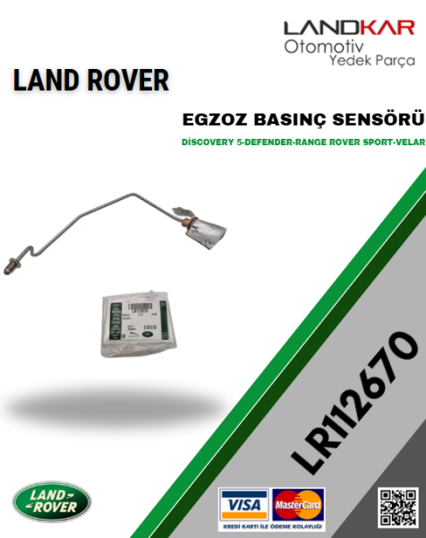 LR112670 EGZOZ BASINÇ SENSÖRÜ 2.0 DİZEL
