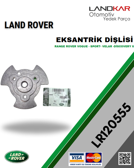 LR120555 EKSANTRİK DİŞLİSİ (SOL) 3.0 DİZEL