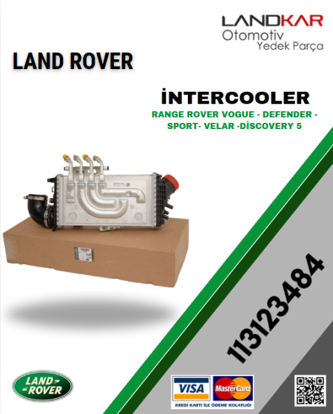 113123484 - LR146547 - 113123472 İNTERCOOLER