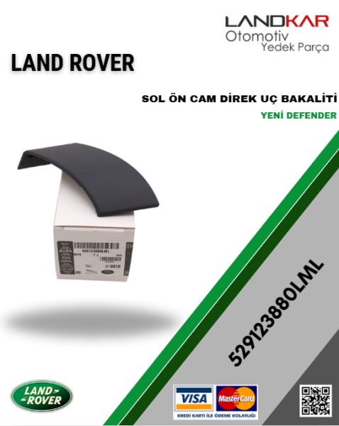 529123880LML SOL ÖN CAM DİREK BAKALİTİ YENİ DEFENDER
