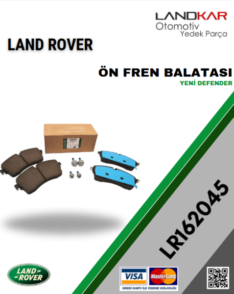 YENİ DEFENDER ÖN FREN BALATASI LR162045 - LR139155
