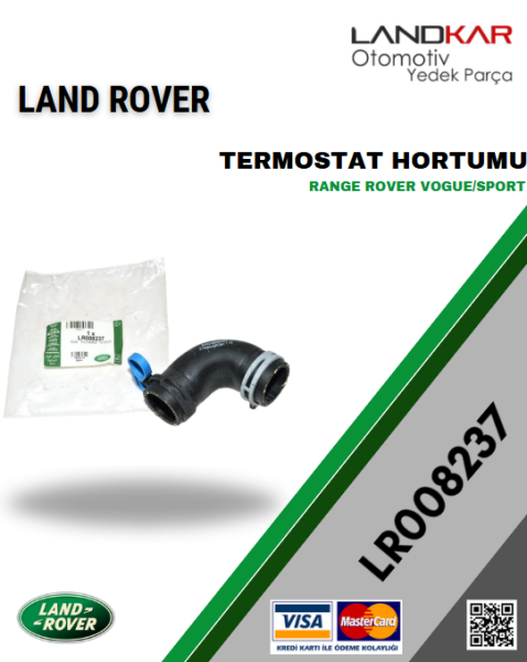 LR008237 TERMOSTAT HORTUMU RANGE ROVER VOGUE/SPORT